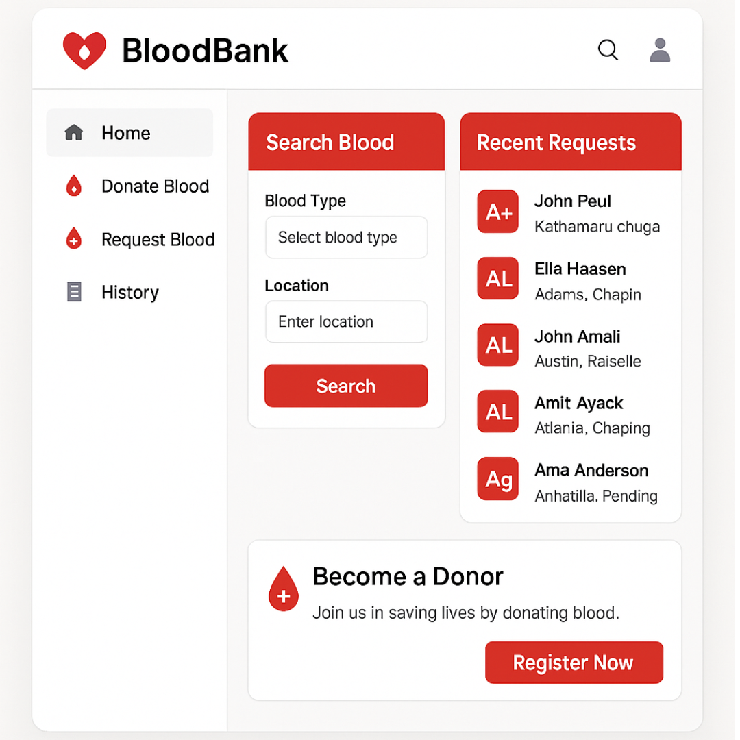 Blood Bank App